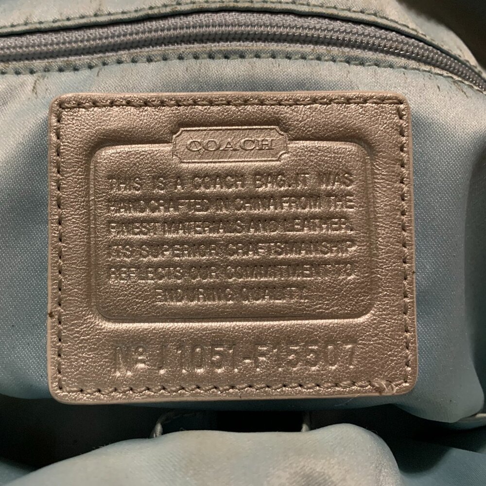 Silver Coach Bag - Picture 4 of 9
